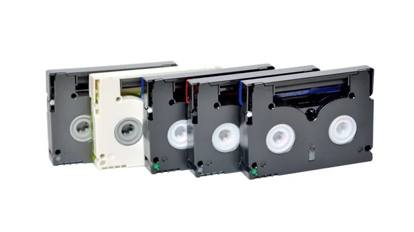 Mini cassetes DV Fotografias De Stock Royalty-Free