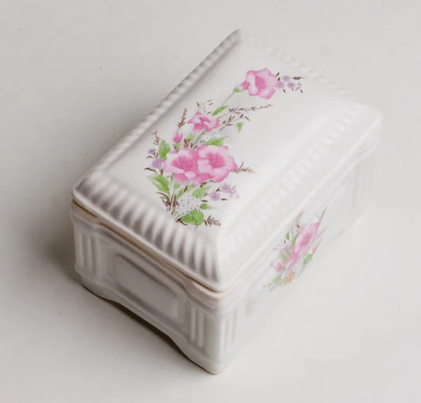 Caja de cerámica retro — Foto de Stock
