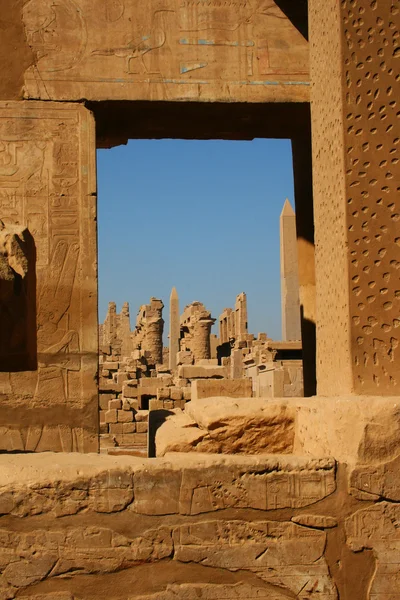 Ruínas velhas de egypt — Fotografia de Stock