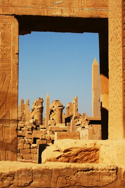 在埃及的古废墟 — 图库照片
