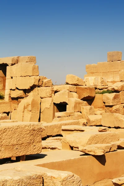 Ruins in desert in egypt