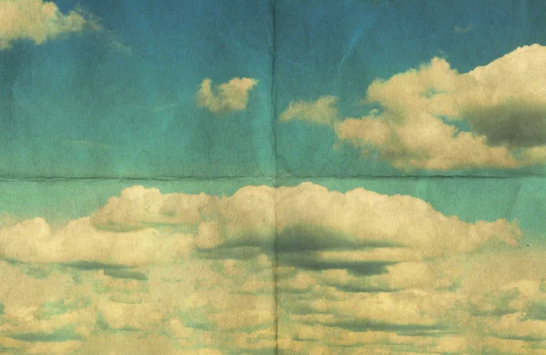 Molnblå himmel — Stockfoto