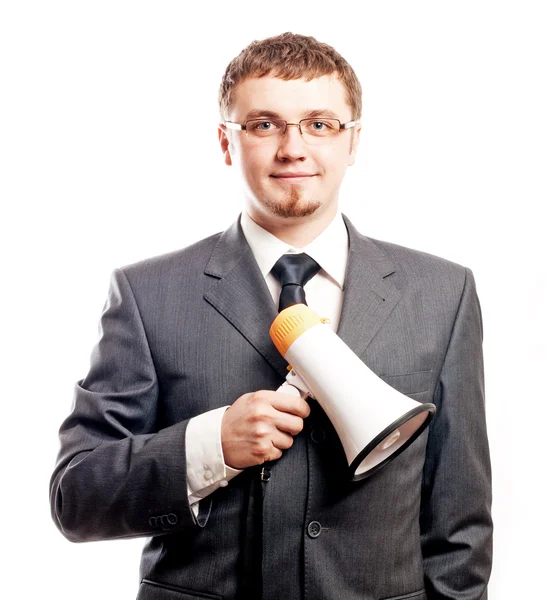Successful happy young business man — Stock Photo, Image