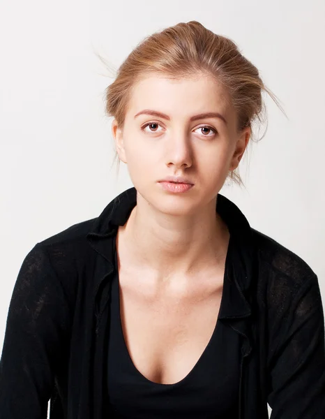 Портрет Краси Молода Блондинка — стокове фото