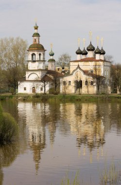 Dmitry Priluzky Church in Vologda (Russia) clipart