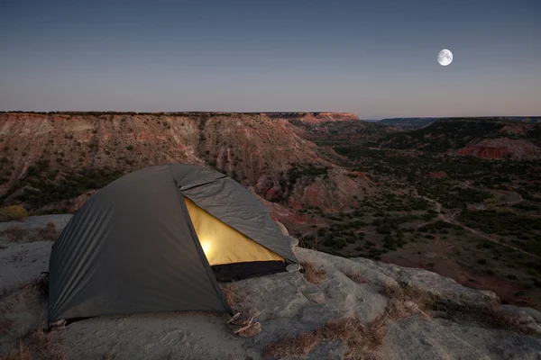 Camping at the Canyon — Stock Photo, Image