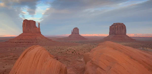 Κοιλάδα Μνημείο Navajo Εθνικό Πάρκο Ηπα — Φωτογραφία Αρχείου