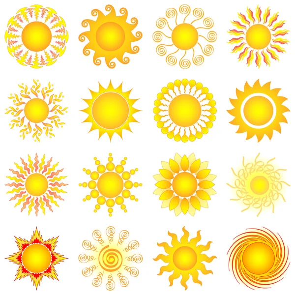 Coucher de soleil — Image vectorielle