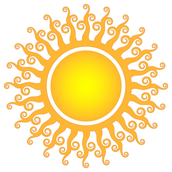 Декоративні сонця — стоковий вектор