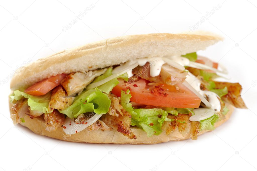 Kebab sandwich