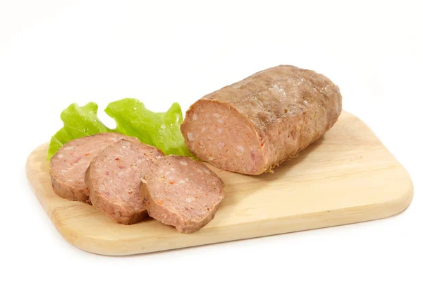 Свиная колбаса — стоковое фото