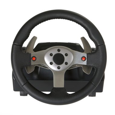 Computer steering wheel clipart