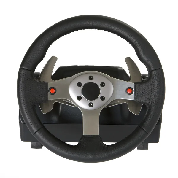 stock image Computer steering wheel