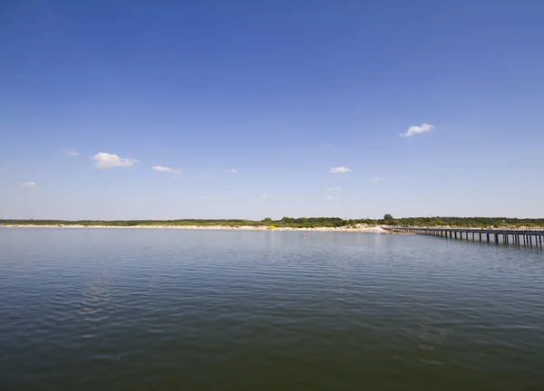 Baltık kıyıları, köprü — Stok fotoğraf