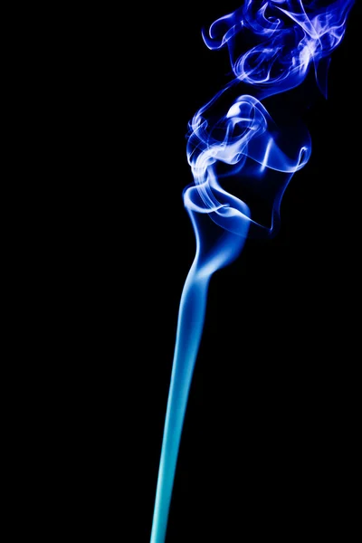 Blue smoke abstract background — Stock Photo, Image