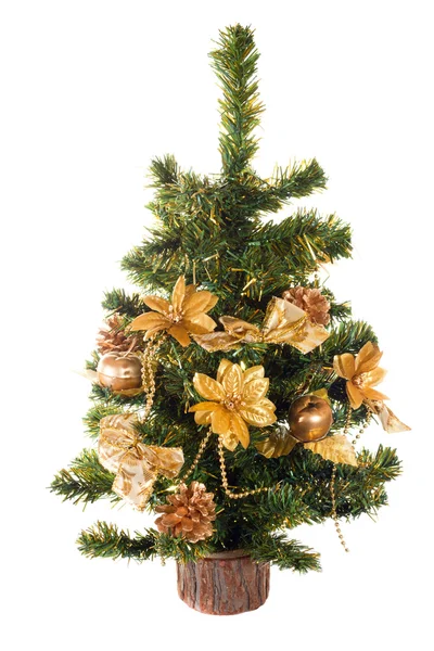 Christmas tree, isolated — Stock Photo, Image
