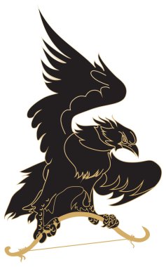 Eagle - vehicle graphic clipart