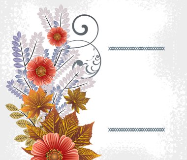 Autumn background clipart