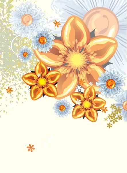 装飾花 — ストックベクタ