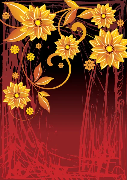 Floral background Vector Graphics