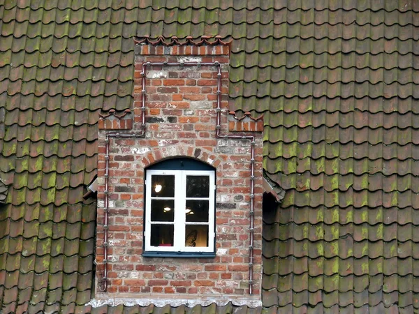 Roof. A tile. — Stock Photo, Image