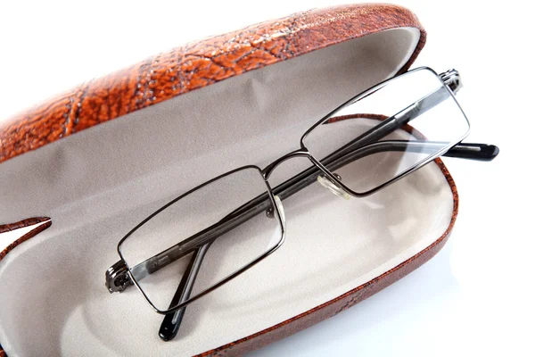 Pair of glasses in a case — Stock Photo, Image