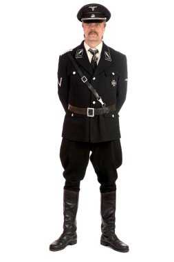 Man in the form standartenfuehrer ss clipart