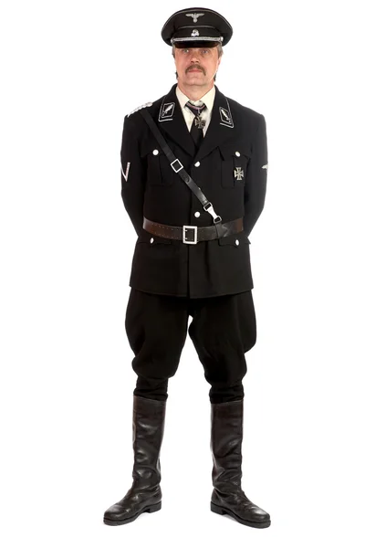 Man in the form standartenfuehrer ss — Stock Photo, Image