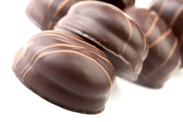 Chocolates isolated — Stock Photo, Image