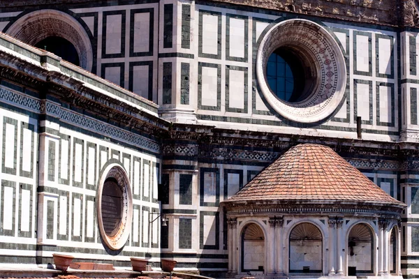 Parte Basílica Santa Maria Del Fiore Florencia — Foto de Stock