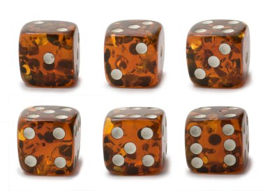 Dice set clipart