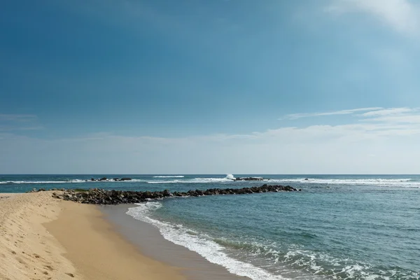 Malowniczej plaży. Sri lanka — Zdjęcie stockowe