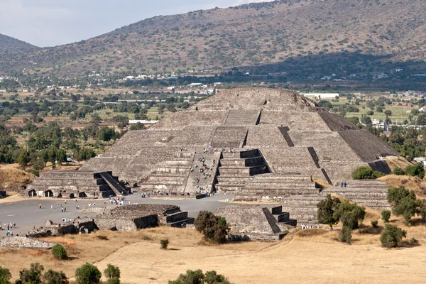 Piramide van de maan. Teotihuacan, mexico — Stockfoto