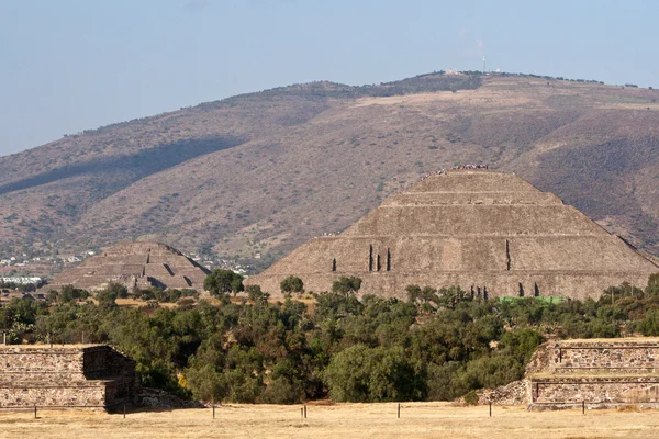 Pyramidy Teotihuacan — Stock fotografie