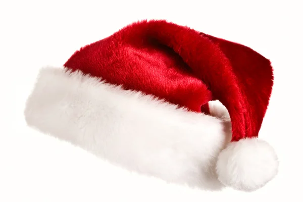 Santa hat isolated on white Royalty Free Stock Photos