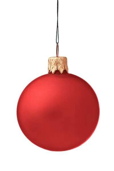 Christmas bauble isolated Stock Picture