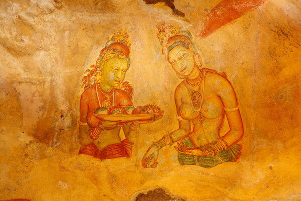 Sigiriya frescoes