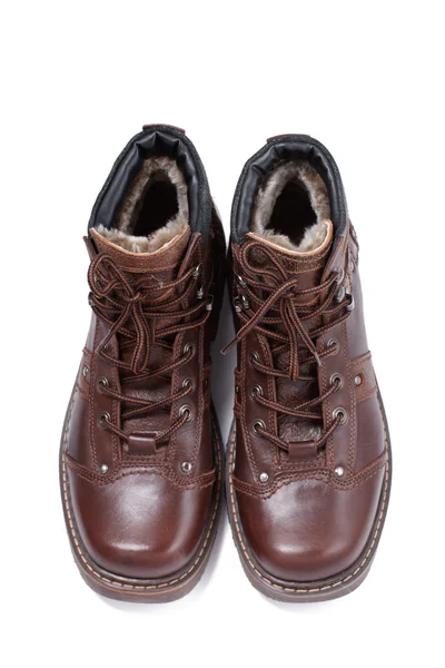Zimní boty, samostatný — Stock fotografie