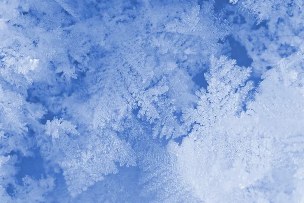 Структура снежной поверхности — стоковое фото