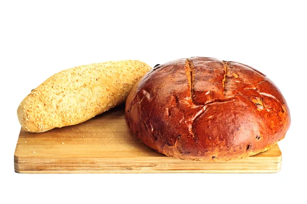 いくつかの種類の新鮮なパン — ストック写真