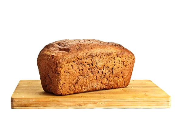 单个黑麦面包 — 图库照片