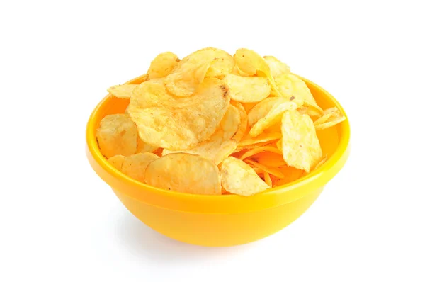 Arany friss chipek — Stock Fotó