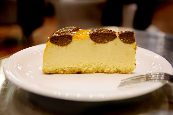 Pedazo de pastel de queso —  Fotos de Stock