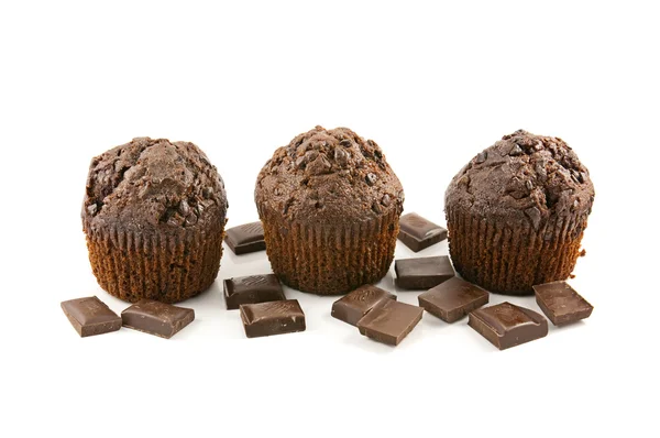 チョコレートのマフィン — ストック写真