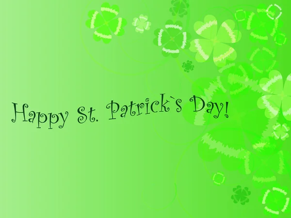 Abstract background to st. patrick`s day — Stock Vector