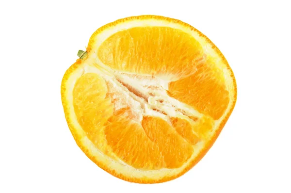 Gehalveerde rijp fris oranje — Stockfoto