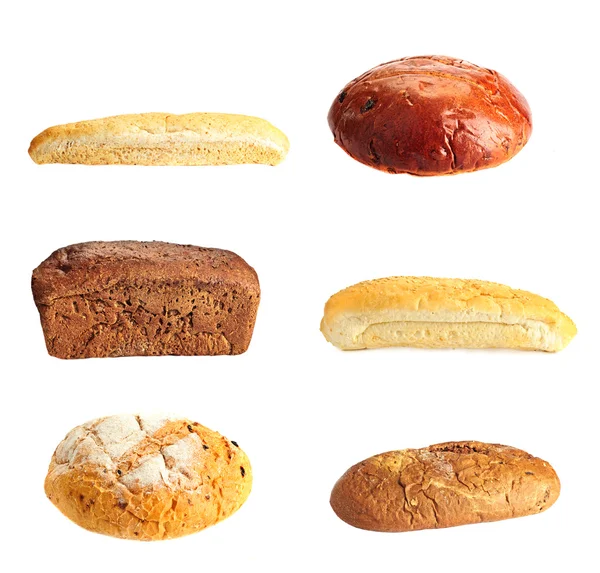 Μερικά είδη φρέσκο ψωμί — Φωτογραφία Αρχείου