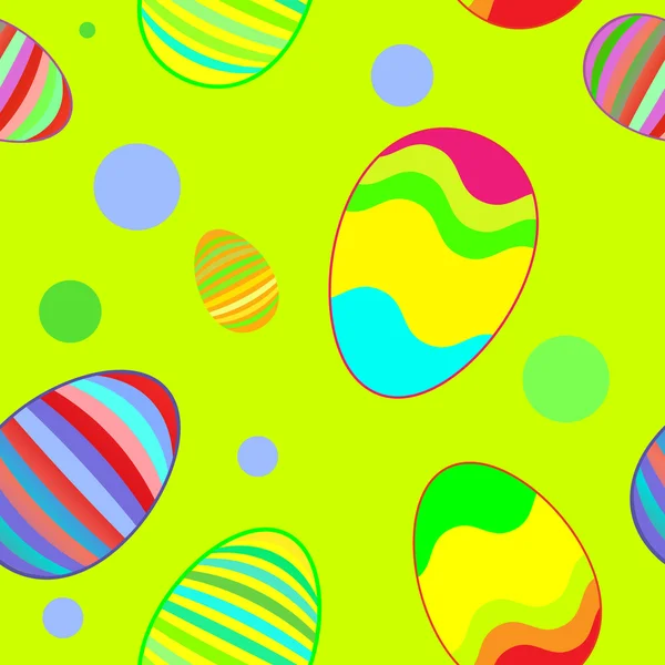 Printemps de Pâques motif sans couture — Image vectorielle
