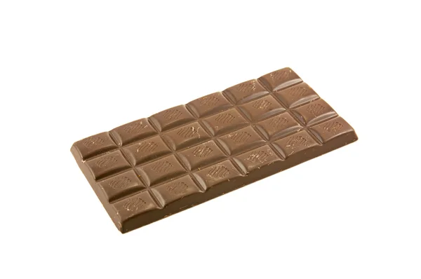 孤立的巧克力棒 — 图库照片