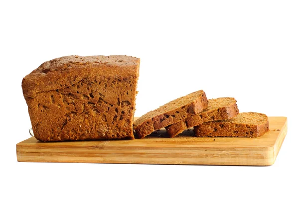 Råg skivat bröd — Stockfoto